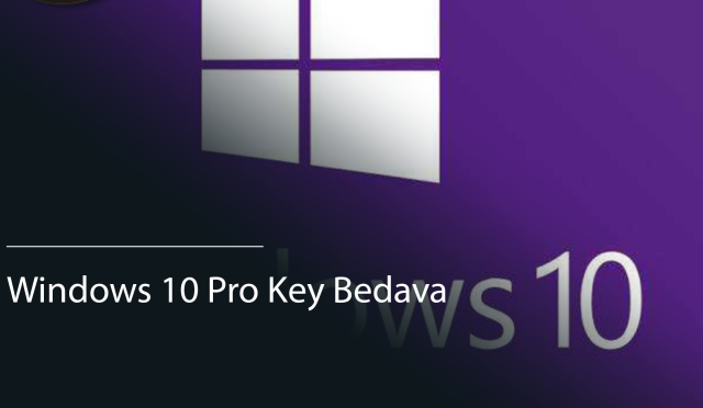 Windows 10 Pro Key Bedava