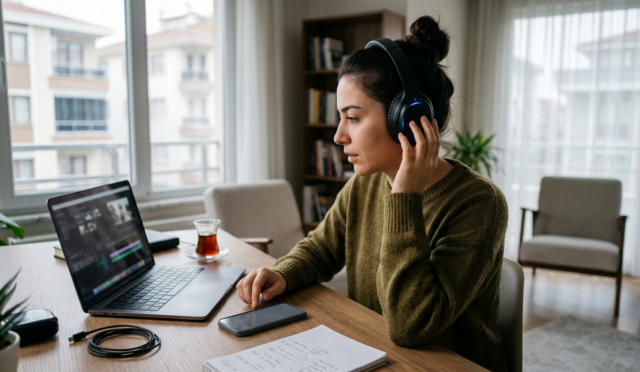Bluetooth kulaklık ses gecikmesi yaşayan kullanıcı