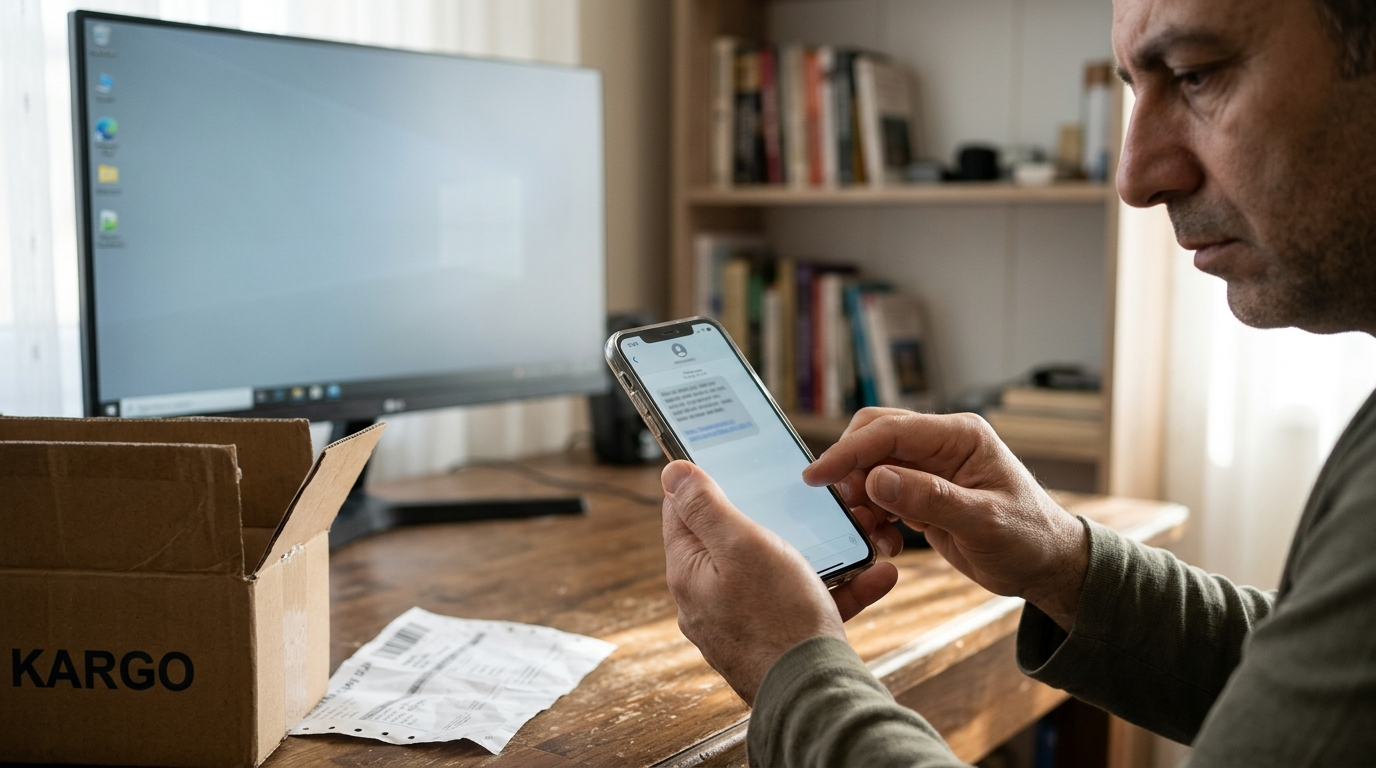 Sahte Kargo Mesajı Nasıl Anlaşılır? SMS Bağlantılarını Güvenle Kontrol Etme