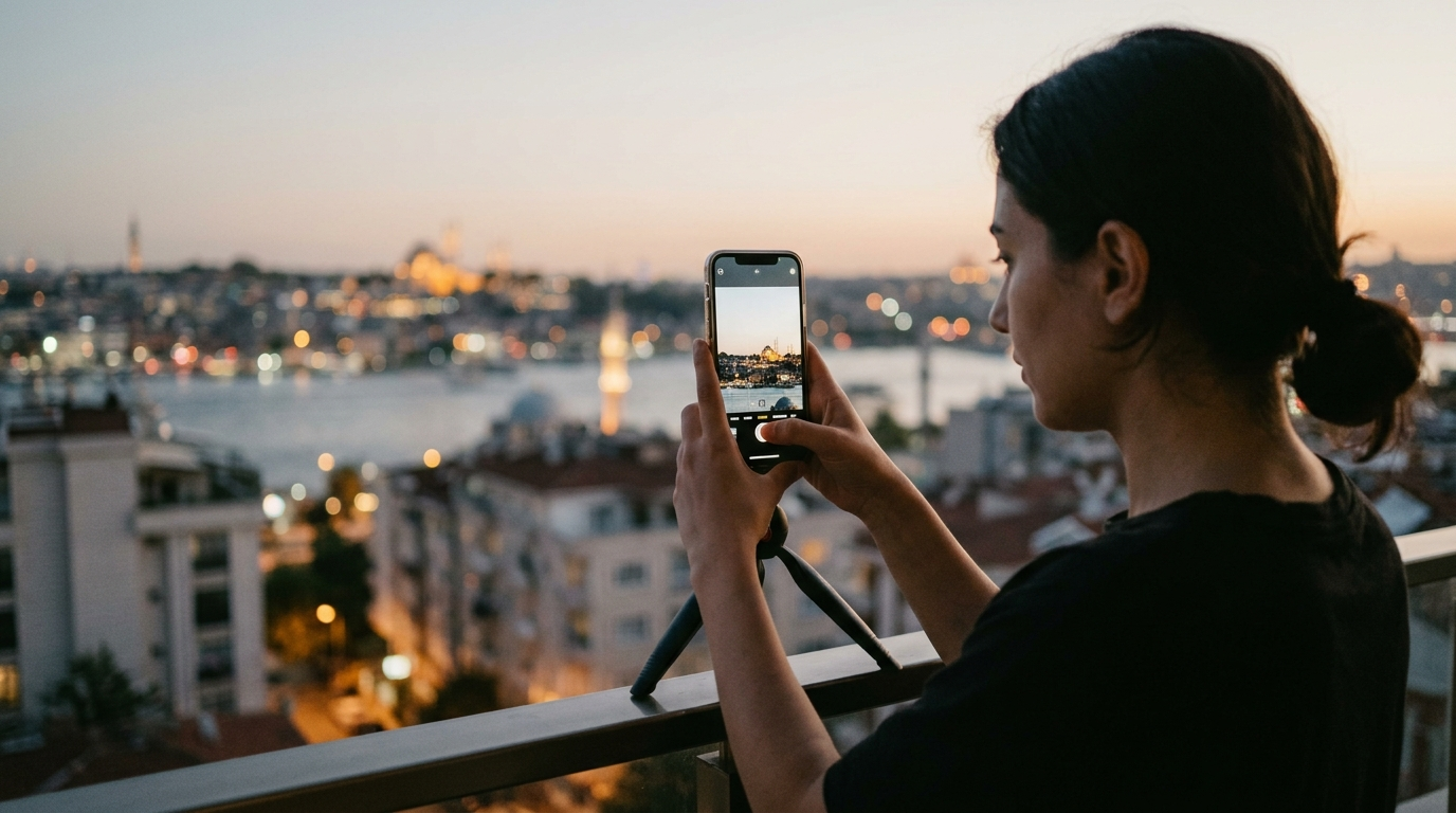 Telefon Kamerasında Gece Fotoğrafları Nasıl Daha Net Çekilir? Ayarları ve Çekim İpuçları