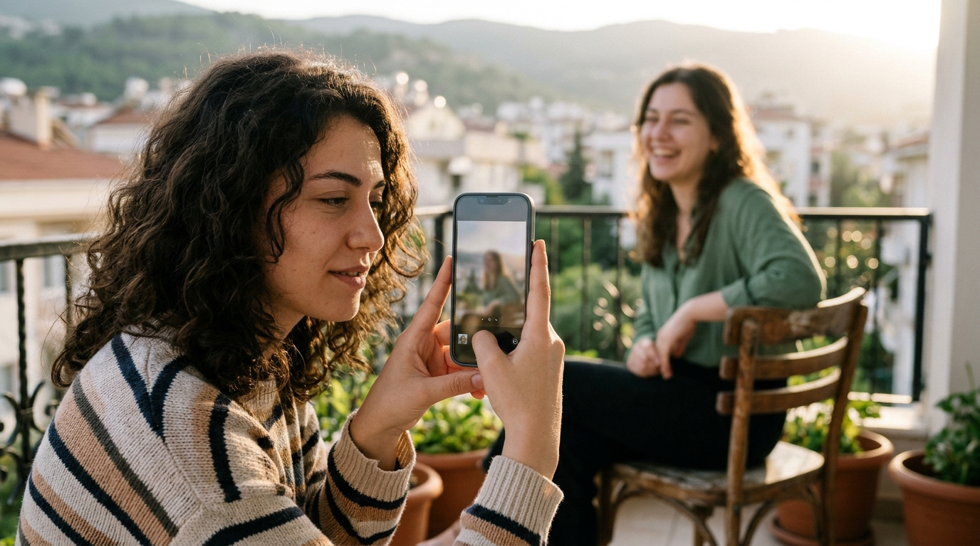 Telefon Kamerasında Portre Fotoğrafı Nasıl Daha İyi Çekilir? Arka Plan ve Işık Ayarları