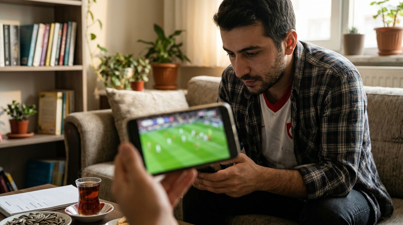 Telefondan Spor Yayını İzlerken İnternet Kotası Nasıl Korunur?